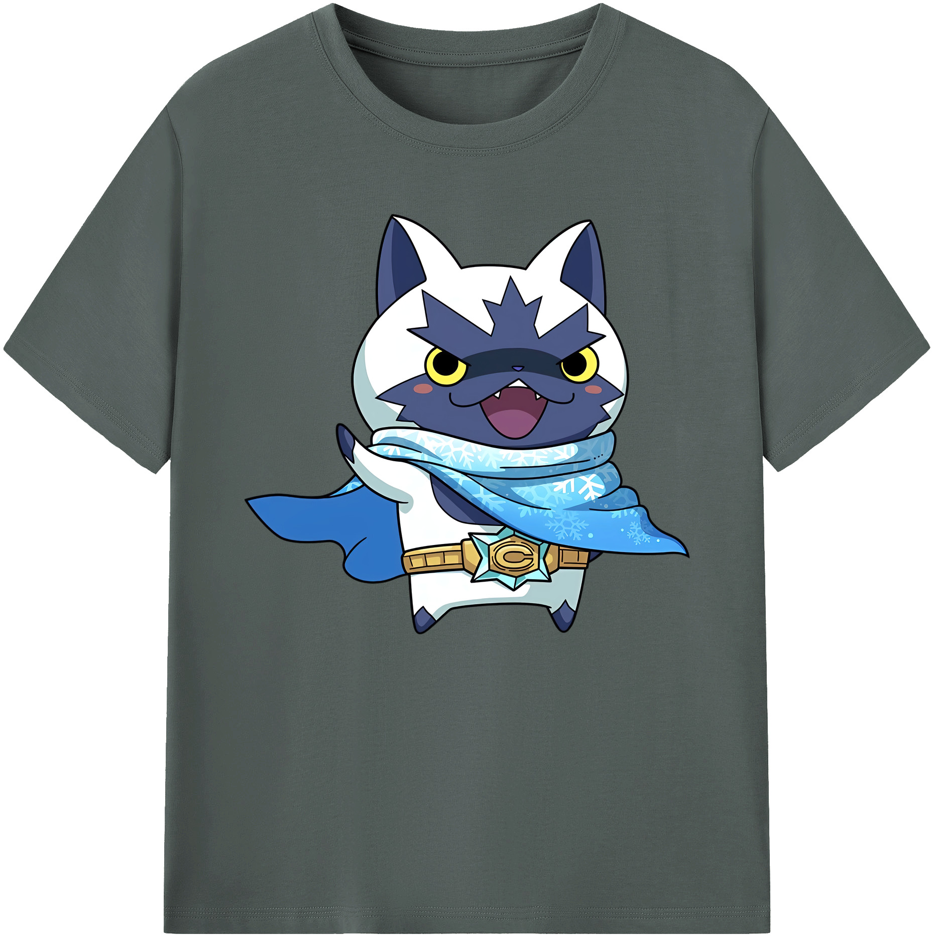 （画像用） 妖怪ウォッチ Yo-kai Watch 綿100％ メンズ半袖Tシャツ｜肌触りやわらか＆通気性